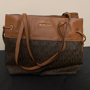 Michael Kors Two-Tone Brown Tote